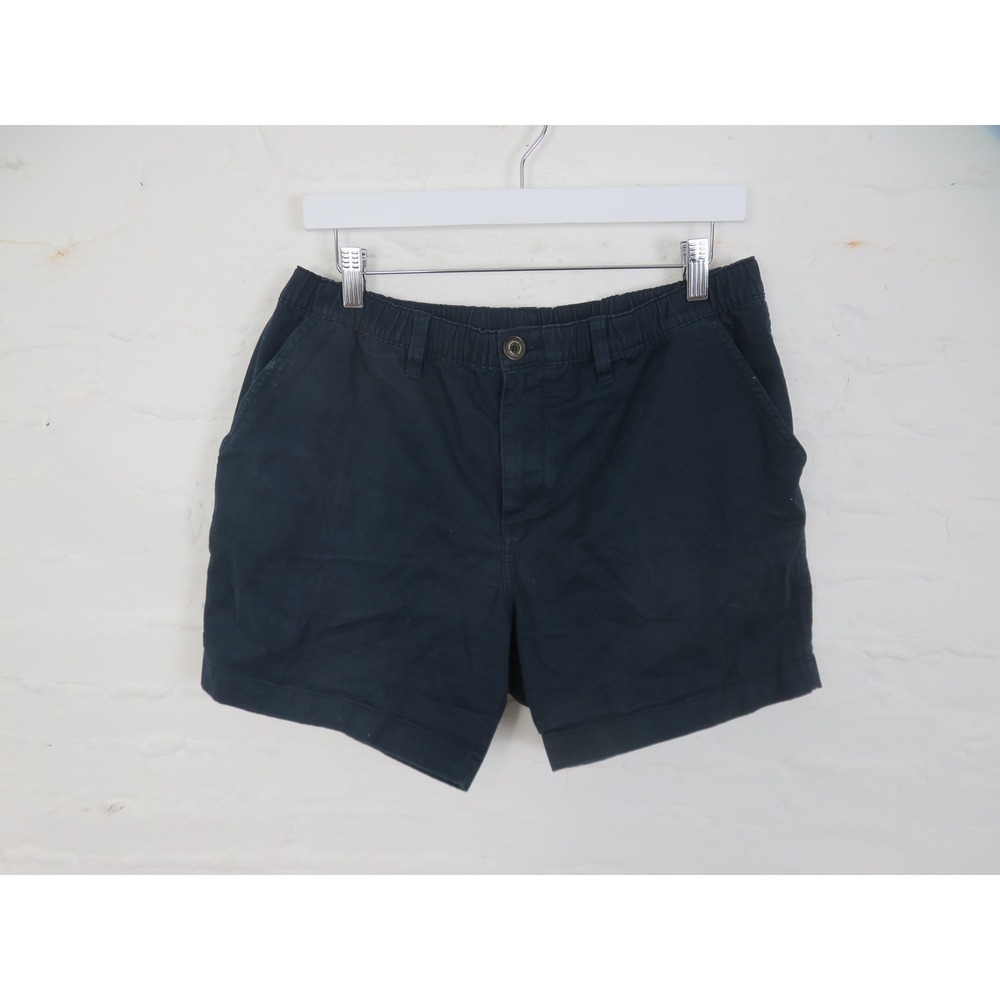 Chubbies Shorts Mens Large Blue Chino Elastic Waist 5.5" Stretch Casual Casual